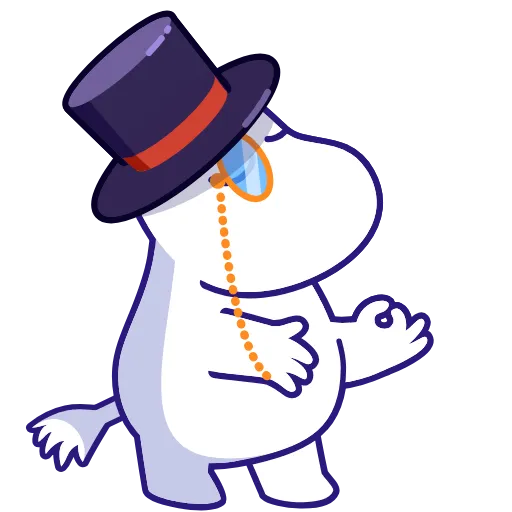 👌 Стикер «Moomin» для Telegram