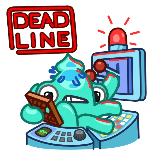 💦 Стикер «Cuddlefish» для Telegram