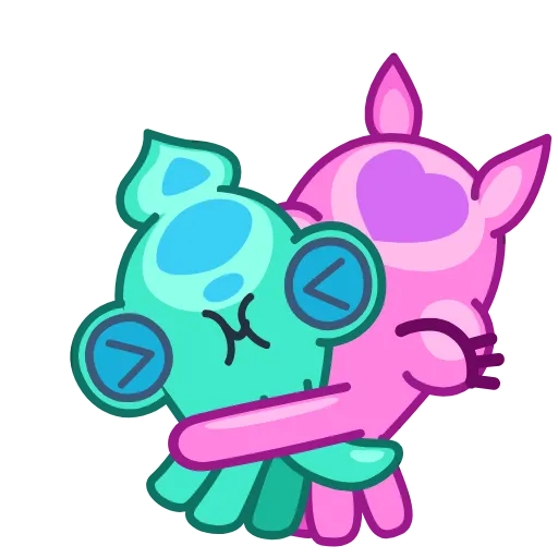 🤗 Стикер «Cuddlefish» для Telegram