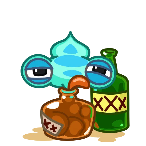 🥴 Стикер «Cuddlefish» для Telegram