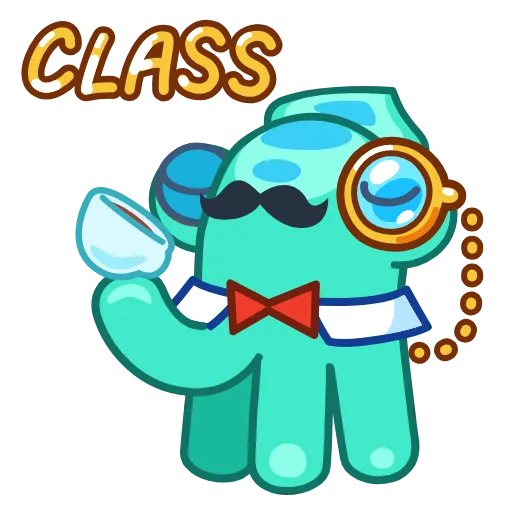 🧐 Стикер «Cuddlefish» для Telegram