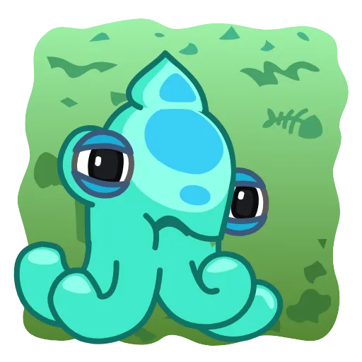 🤮 Стикер «Cuddlefish» для Telegram