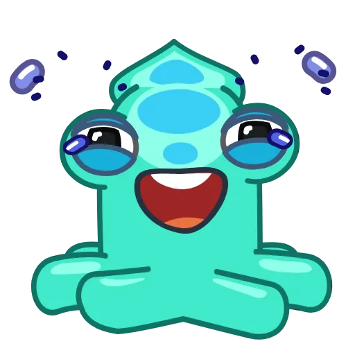 Стикерпак Cuddlefish для Telegram
