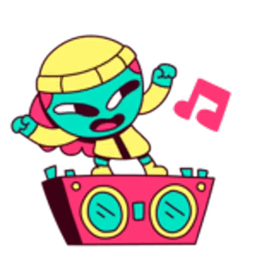 📻 Стикер «The Debut Collection» для Telegram