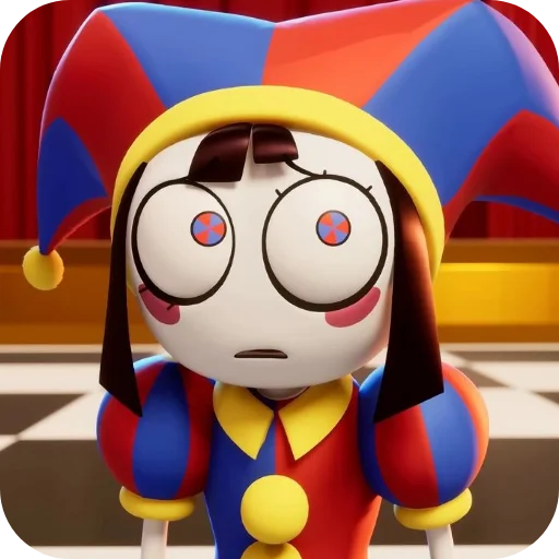 🧸 Стикер «Digital Circus» для Telegram
