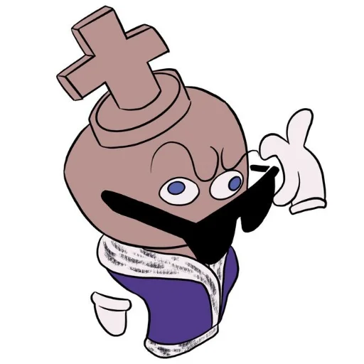 🎩 Стикер «Digital Circus» для Telegram