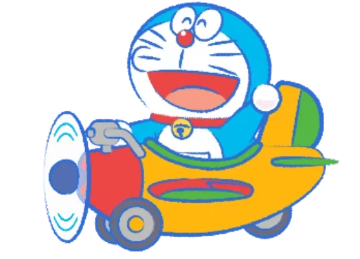 🛫 Стикер «Doraemon» для Telegram