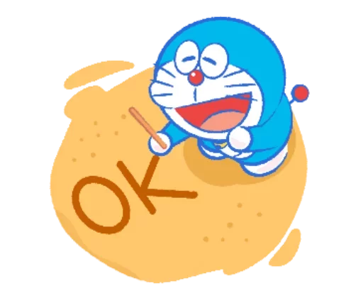 🆗 Стикер «Doraemon» для Telegram