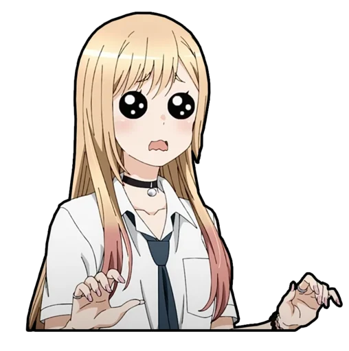🥺 Стикер «The dress-up doll that fell in love» для Telegram