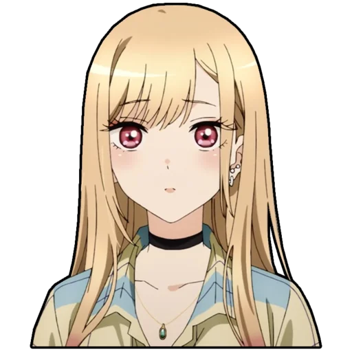 😯 Стикер «The dress-up doll that fell in love» для Telegram