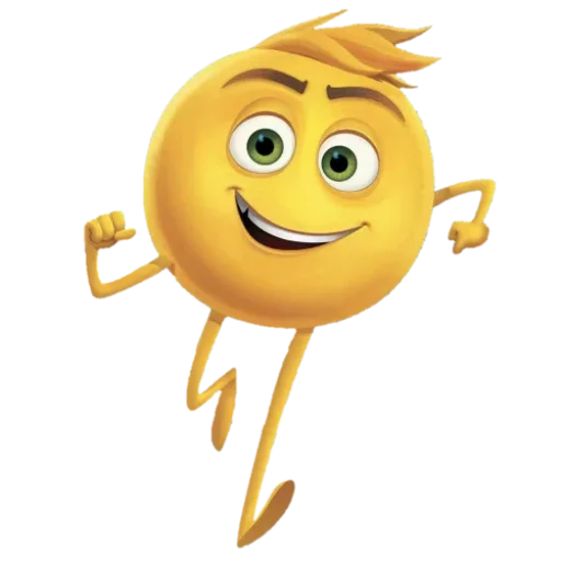🏃 Стикер «? The emoji movie ?» для Telegram