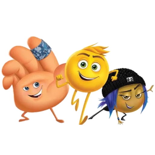🏃 Стикер «? The emoji movie ?» для Telegram