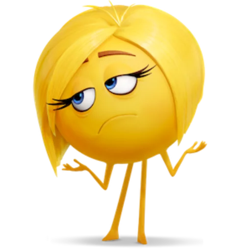 🤷 Стикер «? The emoji movie ?» для Telegram
