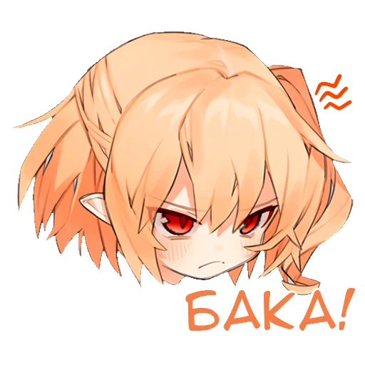 😡 Стикер «Flandre Scarlet» для Telegram