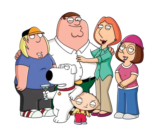 Стикерпак The Family Guy для Telegram