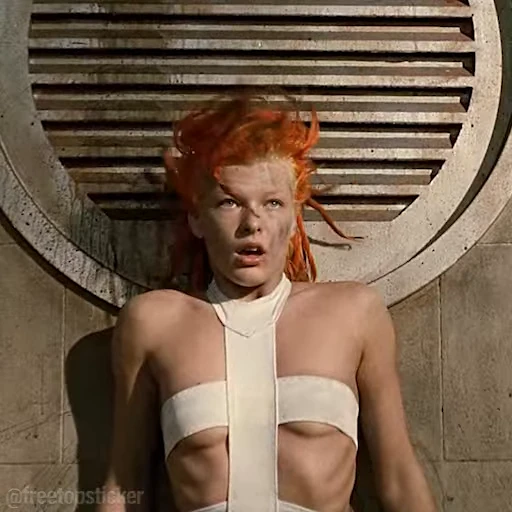 😨 Стикер «The Fifth Element» для Telegram