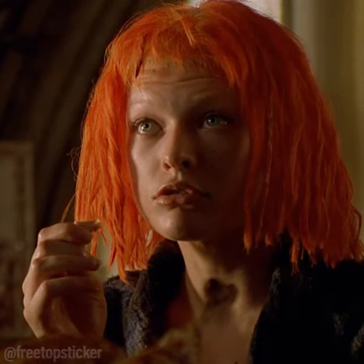 😯 Стикер «The Fifth Element» для Telegram