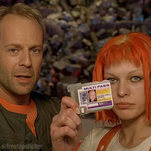 🪪 Стикер «The Fifth Element» для Telegram