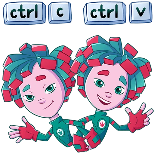 ♊️ Стикер «Фиксики Без Текста» для Telegram