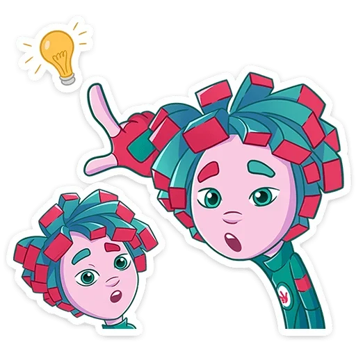 💡 Стикер «Фиксики» для Telegram