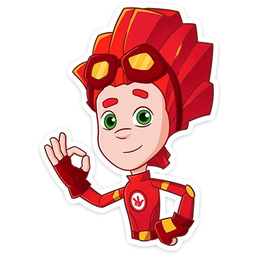 👌 Стикер «Фиксики» для Telegram