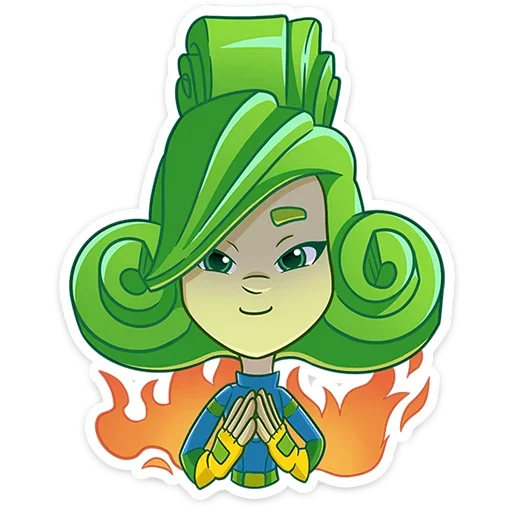 😈 Стикер «Фиксики» для Telegram