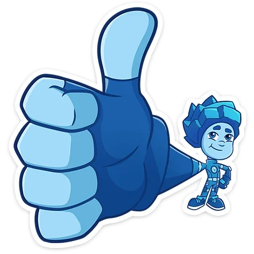 Стикерпак Фиксики для Telegram