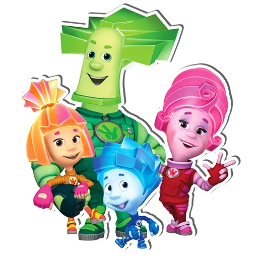 🤗 Стикер «The Fixiki» для Telegram