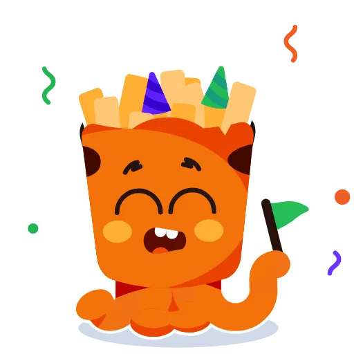 🥳 Стикер «The Foods» для Telegram