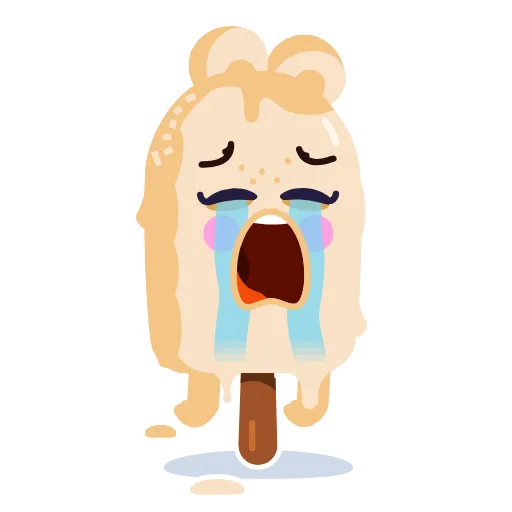 😭 Стикер «The Foods» для Telegram