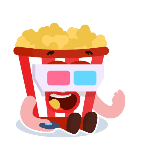 🍿 Стикер «The Foods» для Telegram