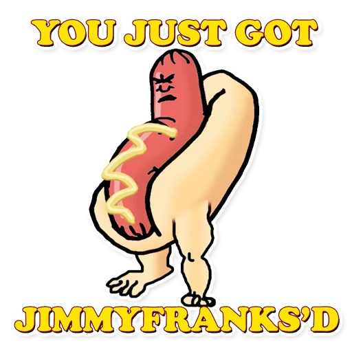 🌭 Стикер «The F Plus» для Telegram