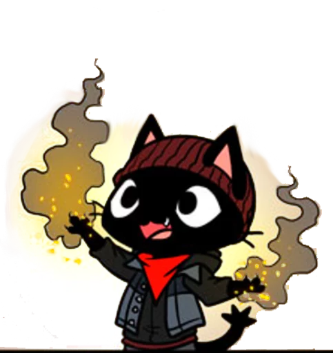 👐 Стикер «Gamercat» для Telegram
