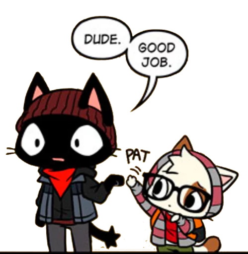 👍 Стикер «Gamercat» для Telegram