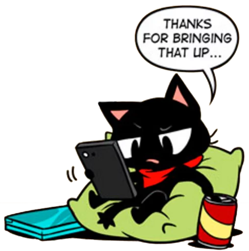 😒 Стикер «Gamercat» для Telegram