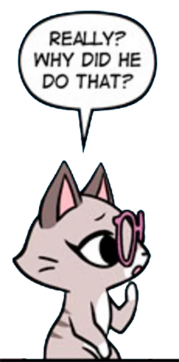 🤔 Стикер «Gamercat» для Telegram