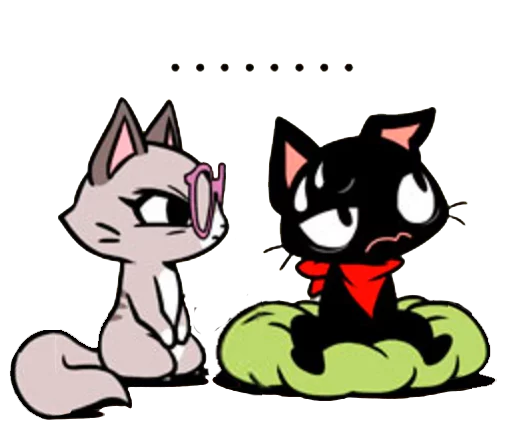 😒 Стикер «Gamercat» для Telegram