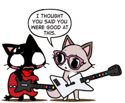 😔 Стикер «Gamercat» для Telegram