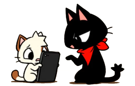 😕 Стикер «Gamercat» для Telegram