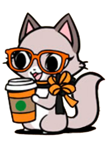 ☕ Стикер «Gamercat» для Telegram