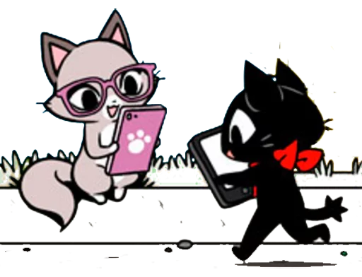 📱 Стикер «Gamercat» для Telegram