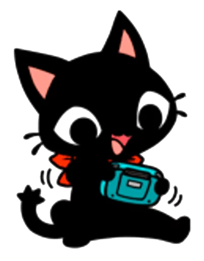 Стикерпак Gamercat для Telegram