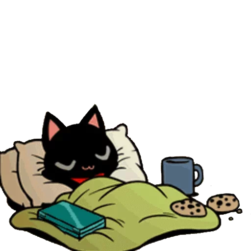 😴 Стикер «Gamercat» для Telegram