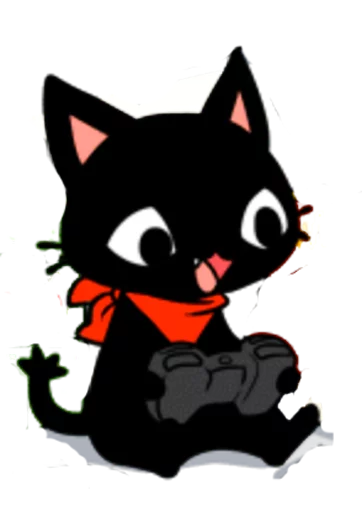 🎮 Стикер «Gamercat» для Telegram