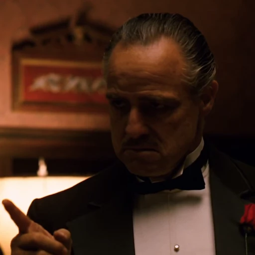 ☝️ Стикер ««The Godfather» для Telegram