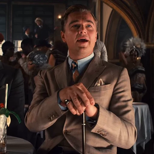 🧠 Стикер «The Great Gatsby» для Telegram
