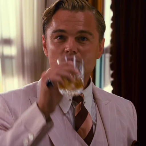 😰 Стикер «The Great Gatsby» для Telegram