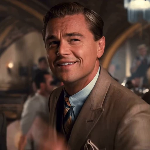 😉 Стикер «The Great Gatsby» для Telegram