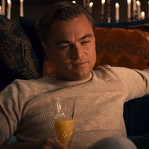 😌 Стикер «The Great Gatsby» для Telegram
