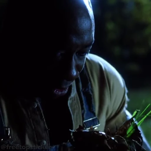 🌿 Стикер «Зеленая миля The green mile» для Telegram